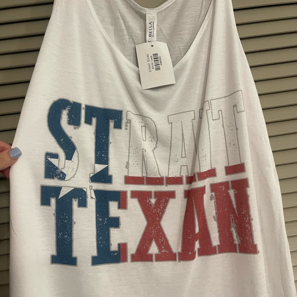 NWT Oversized George Strait Texan Tank